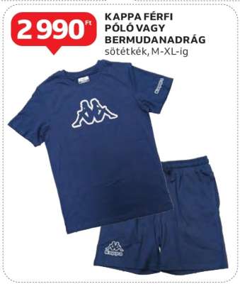KAPPA FÉRFI PÓLÓ VAGY BERMUDANADRÁG