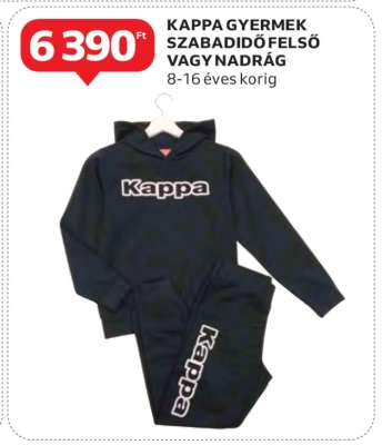 KAPPA GYERMEK SZABADIDŐ FELSŐ VAGY NADRÁG