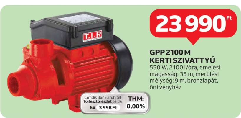 GPP 2100 M KERTISZIVATTYÚ