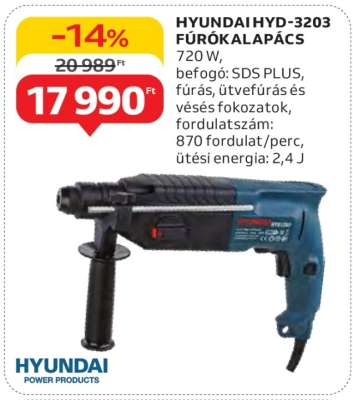 HYUNDAI HYD-3203 Fúrókalapács