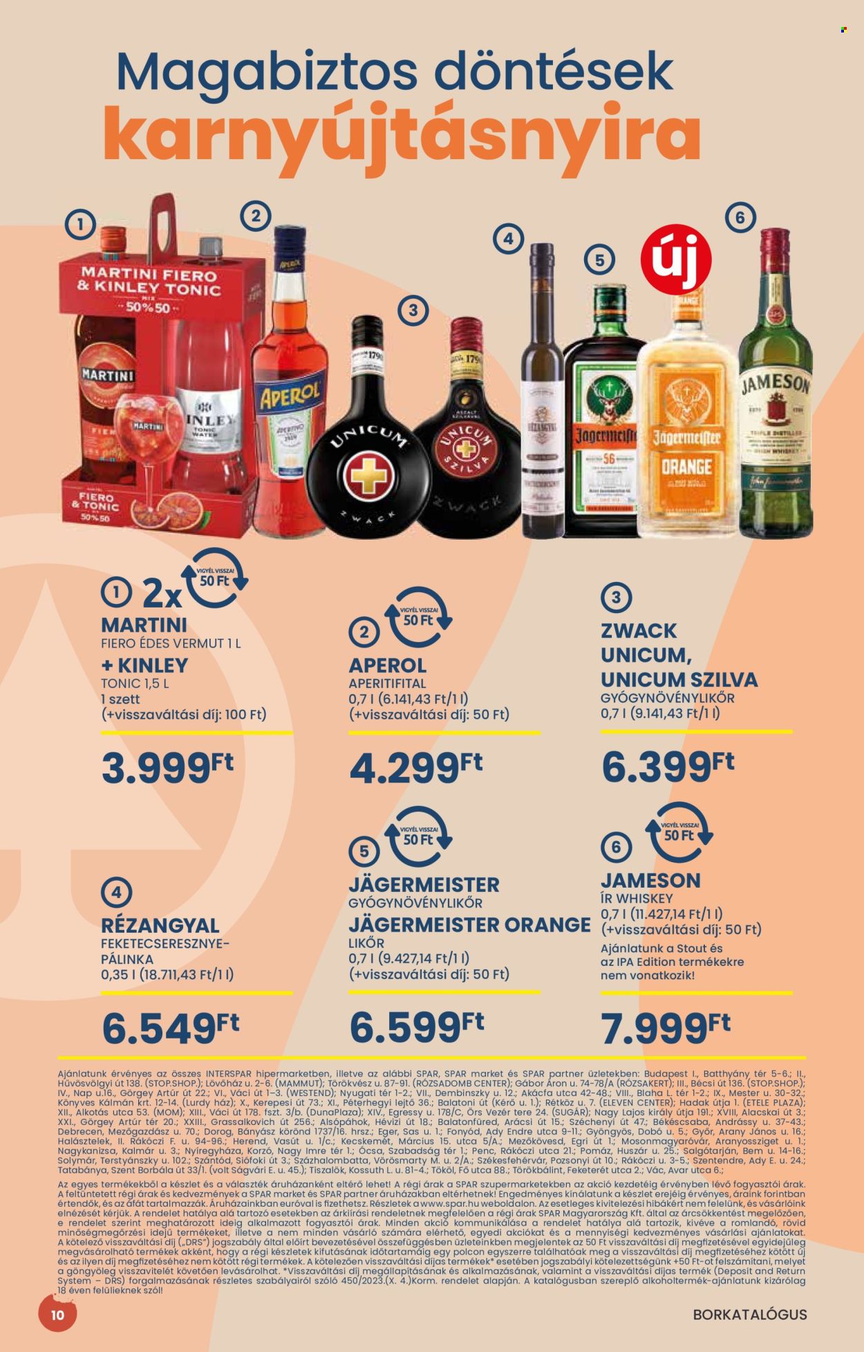 SPAR akciós újságok - 2025.05.02 - 2025.05.28. Oldal 1