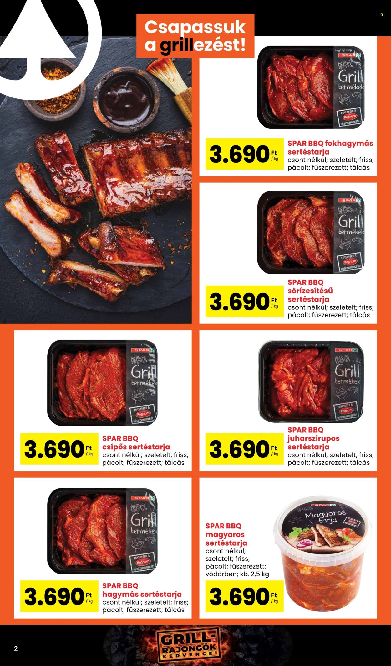 SPAR akciós újságok. Oldal 1