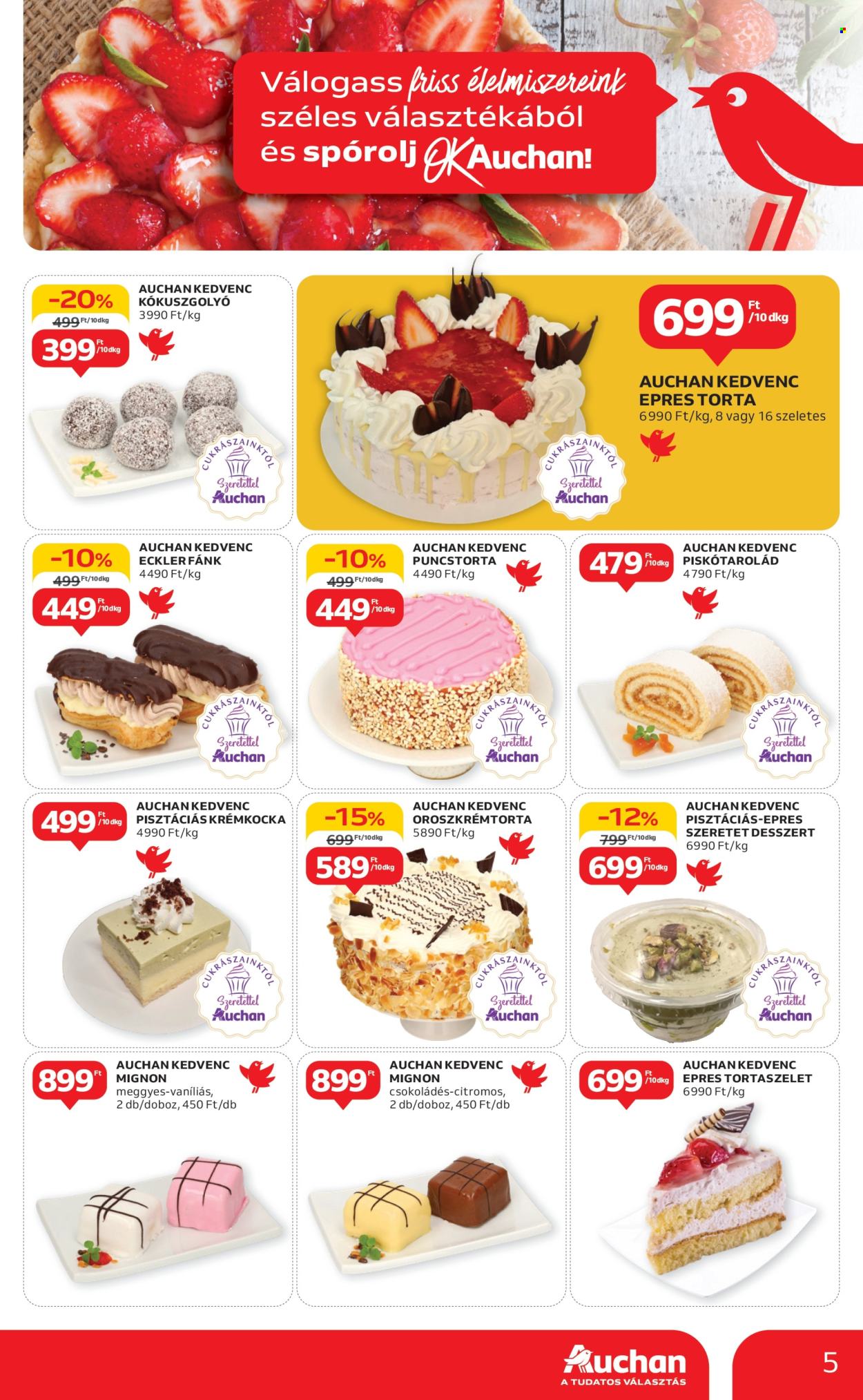 Auchan akciós újságok - 2025.05.05 - 2025.05.21. Oldal 1