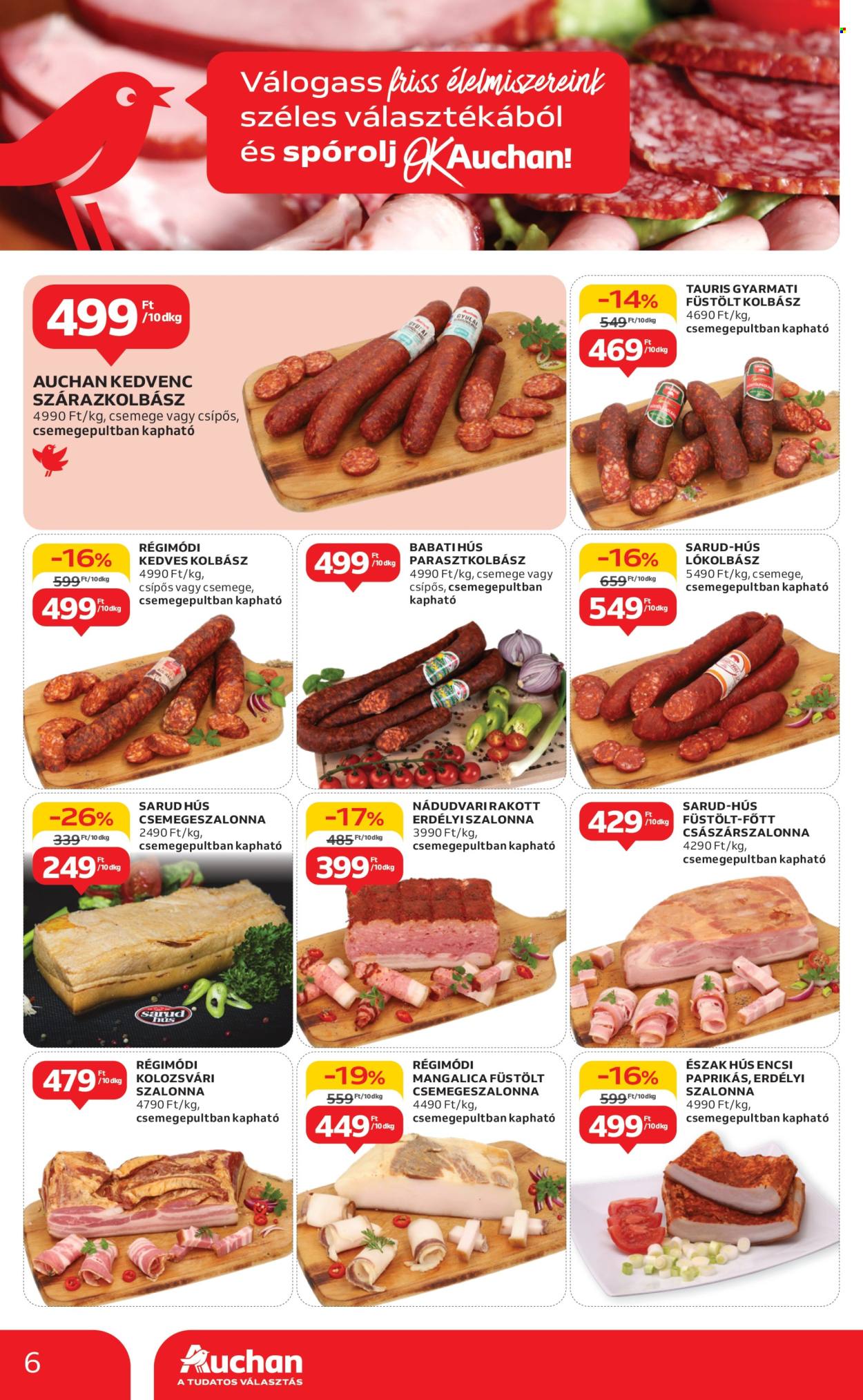 Auchan akciós újságok - 2025.05.05 - 2025.05.21. Oldal 1