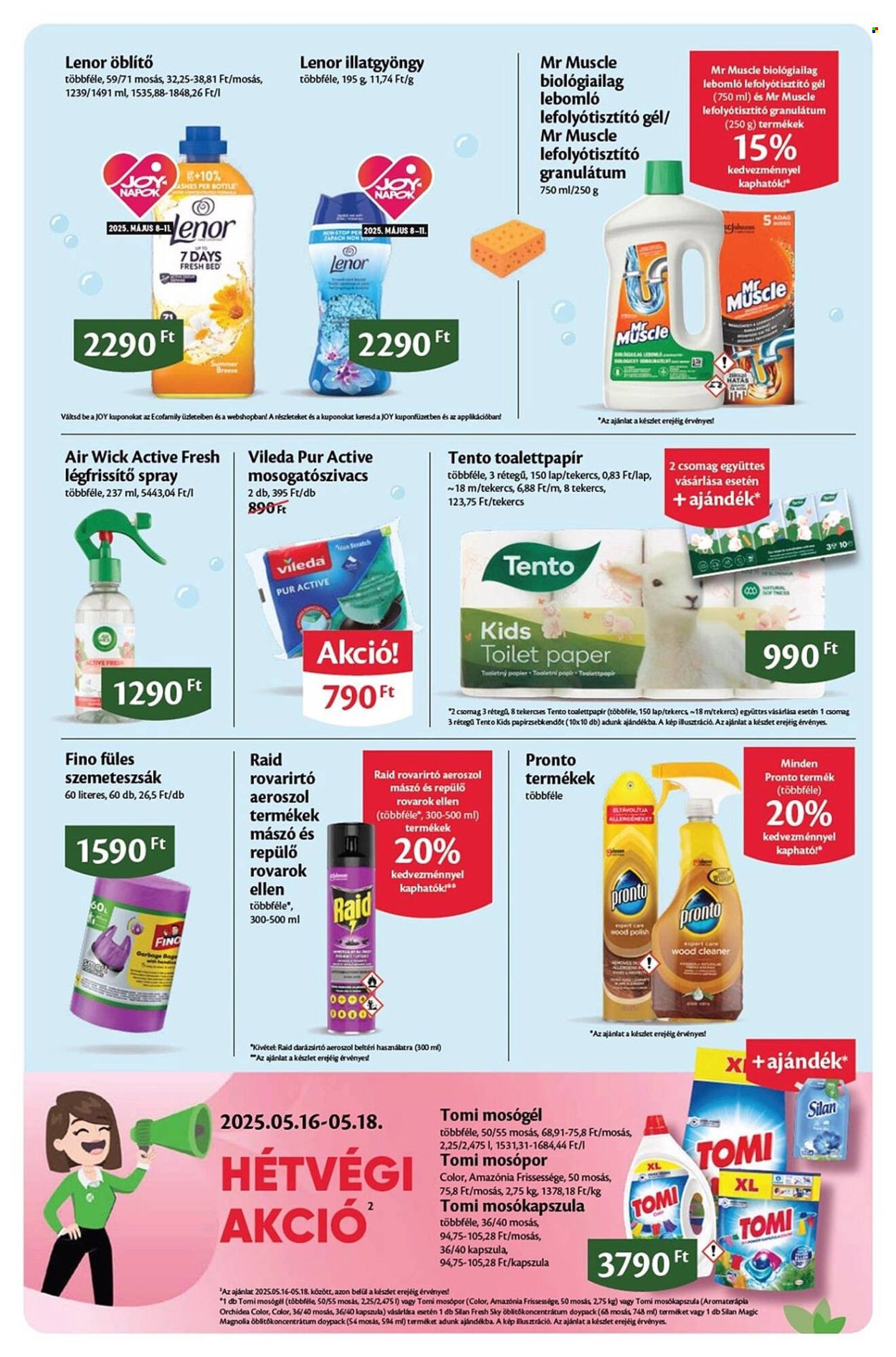 EcoFamily akciós újságok - 2025.05.08 - 2025.05.18. Oldal 1