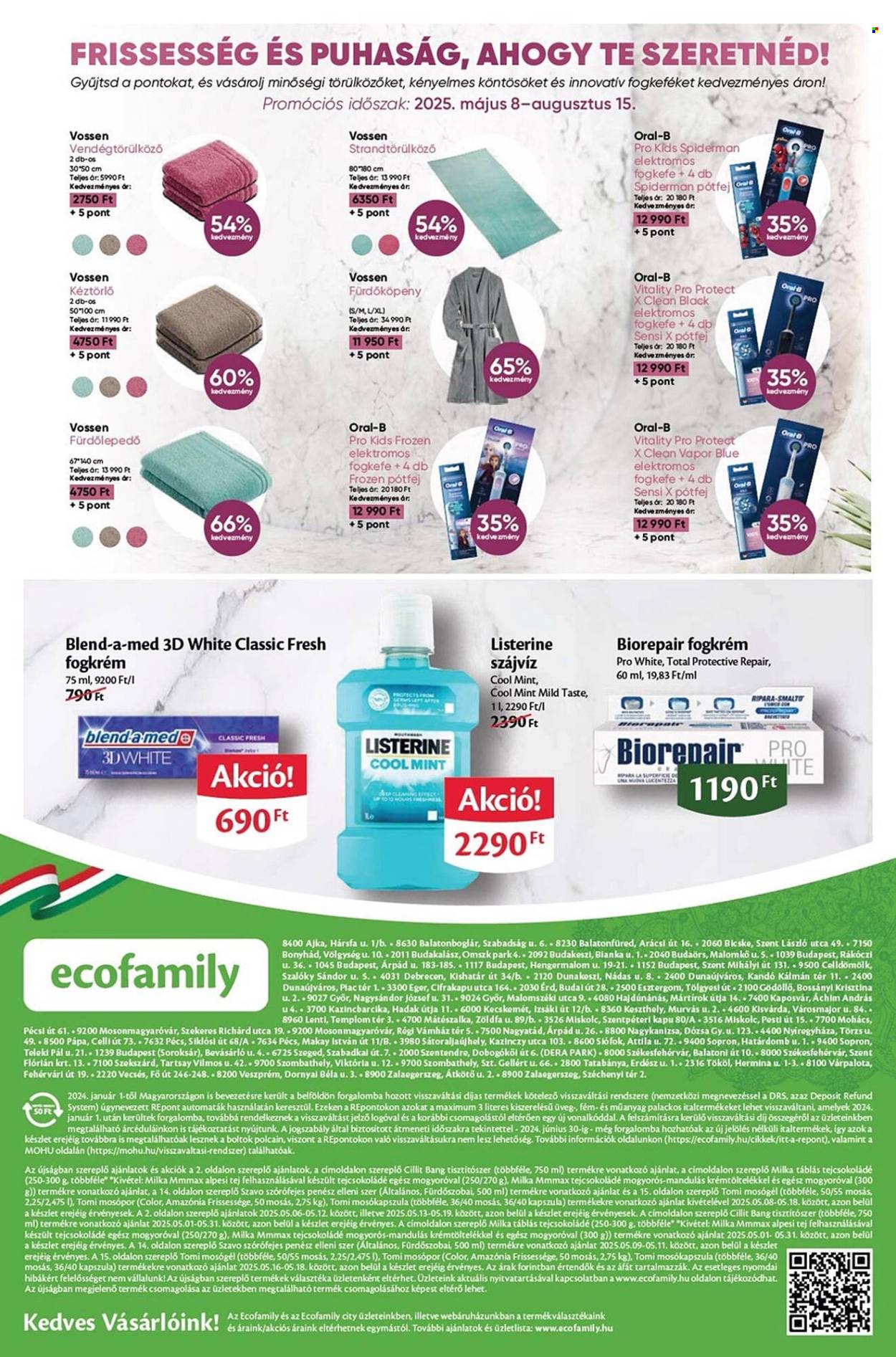 EcoFamily akciós újságok - 2025.05.08 - 2025.05.18. Oldal 1