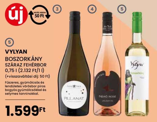 Vylyan Boszorkány Száraz Fehérbor