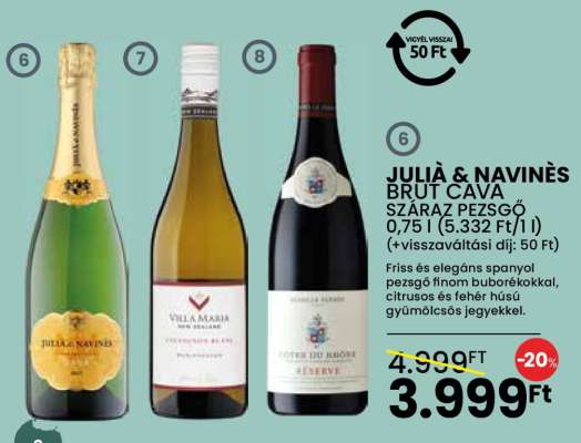 Julià & Navinès Brut Cava