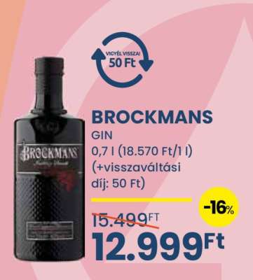BROCKMANS GIN