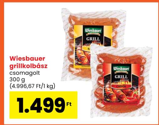 Wiesbauer Grillkolbász