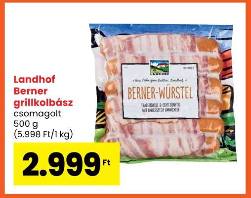 Landhof Berner grillkolbász
