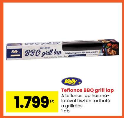 Teflonos BBQ grill lap