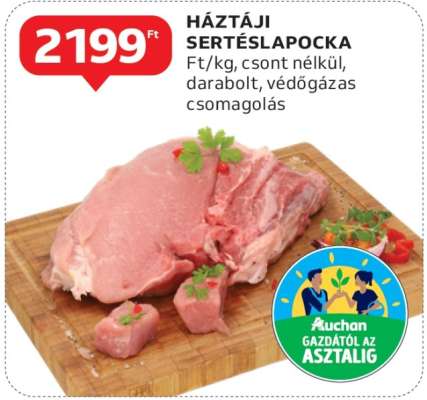 Háztáji Sertéslapocka