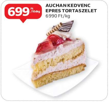 AUCHAN KEDVENC EPRES TORTASZELET