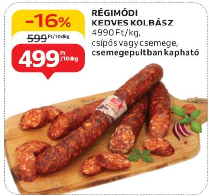 Régimódi Kedves Kolbász