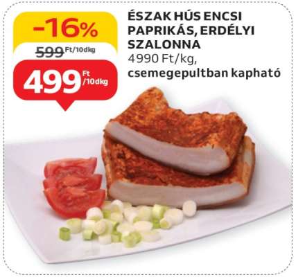 Észak Hús Encsi Paprikás, Erdélyi Szalonna