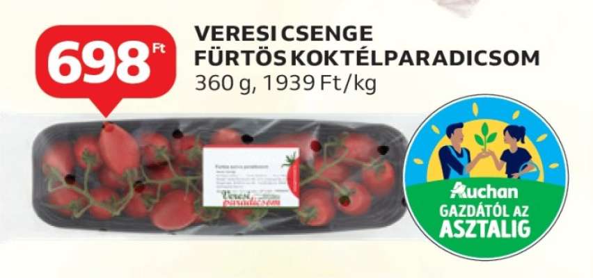 Veresi Csenge Fürtös Koktélparadicsom