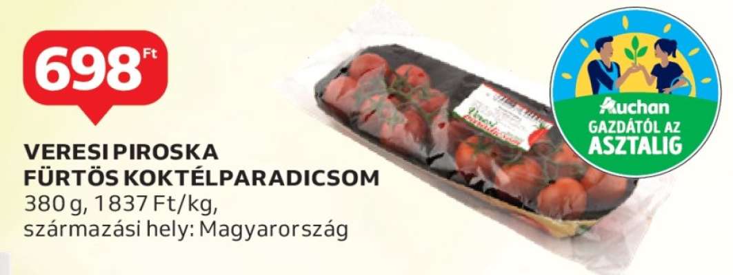 Veresi Piroska Fürtös Koktélparadicsom