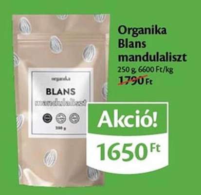 Organika Blans mandulaliszt