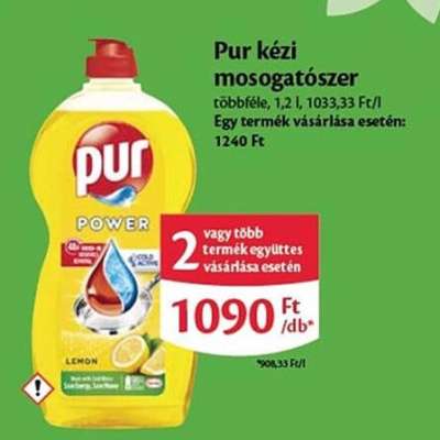 Pur kézi mosogatószer