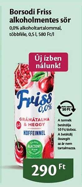 Borsodi Friss alkoholmentes sör