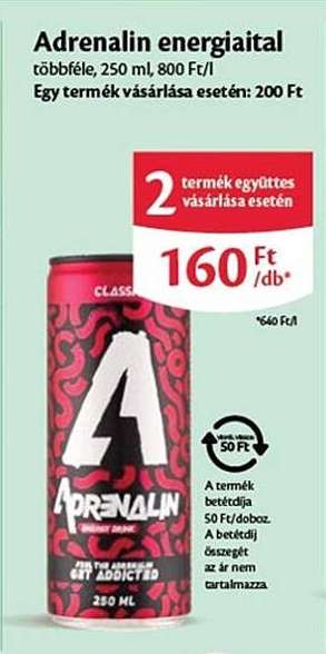ADRENALIN Energiaital