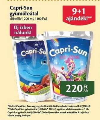 Capri-Sun Gyümölcsital