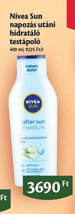 Nivea Sun napozás utáni hidratáló testápoló