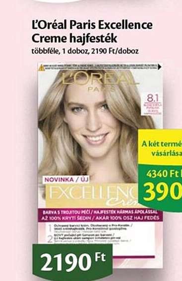 L'Oréal Paris Excellence Creme Hajfesték