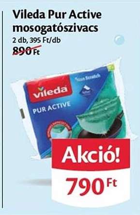 Vileda Pur Active mosogatószivacs