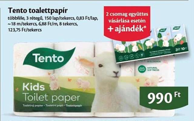 Tento toalettpapír