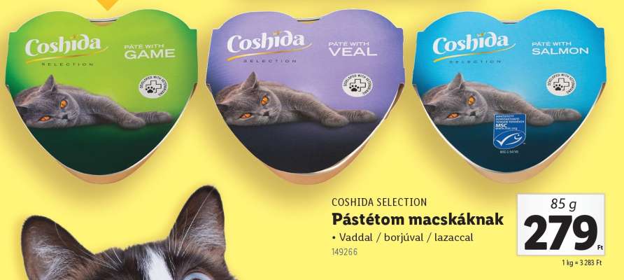 Coshida Selection Pástétom macskáknak