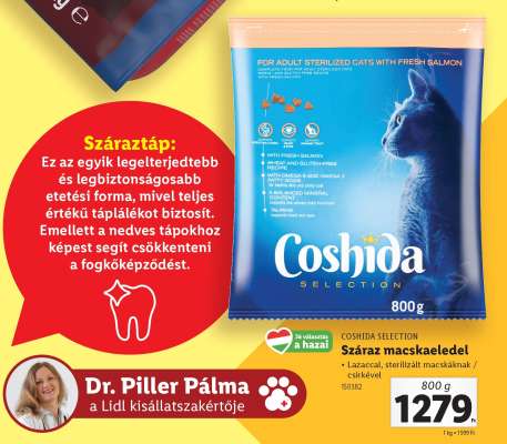 Coshida Selection Száraz macskaeledel