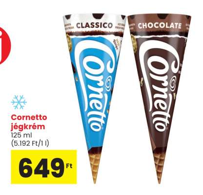 Cornetto jégkrém