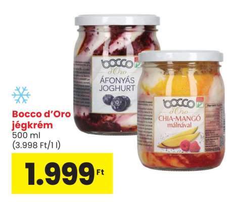 Bocco D’Oro jégkrém