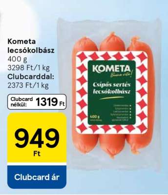 Kometa lecsókolbász