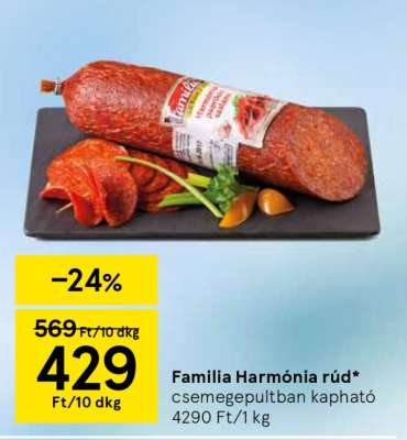 Familia Harmónia rúd