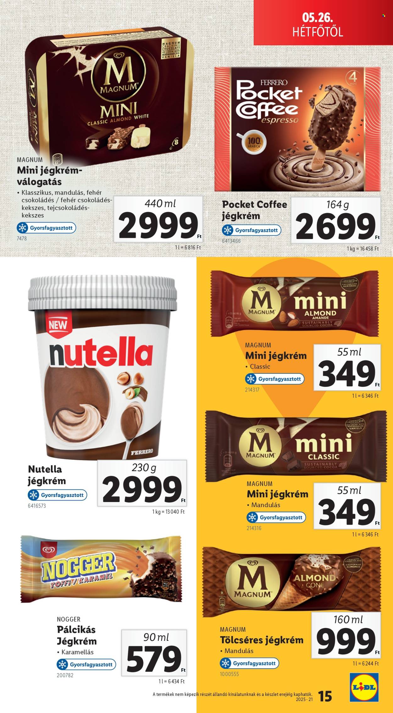 Lidl akciós újságok. Oldal 15