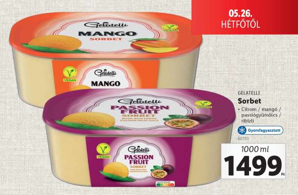 GELATELLI Sorbet