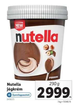 Nutella jégkrém