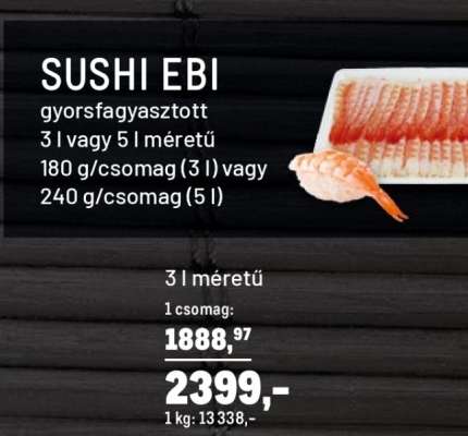 SUSHI EBI