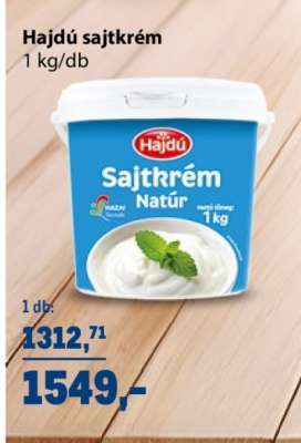 Hajdú sajtkrém