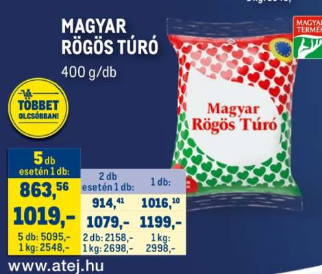 Magyar rögös túró