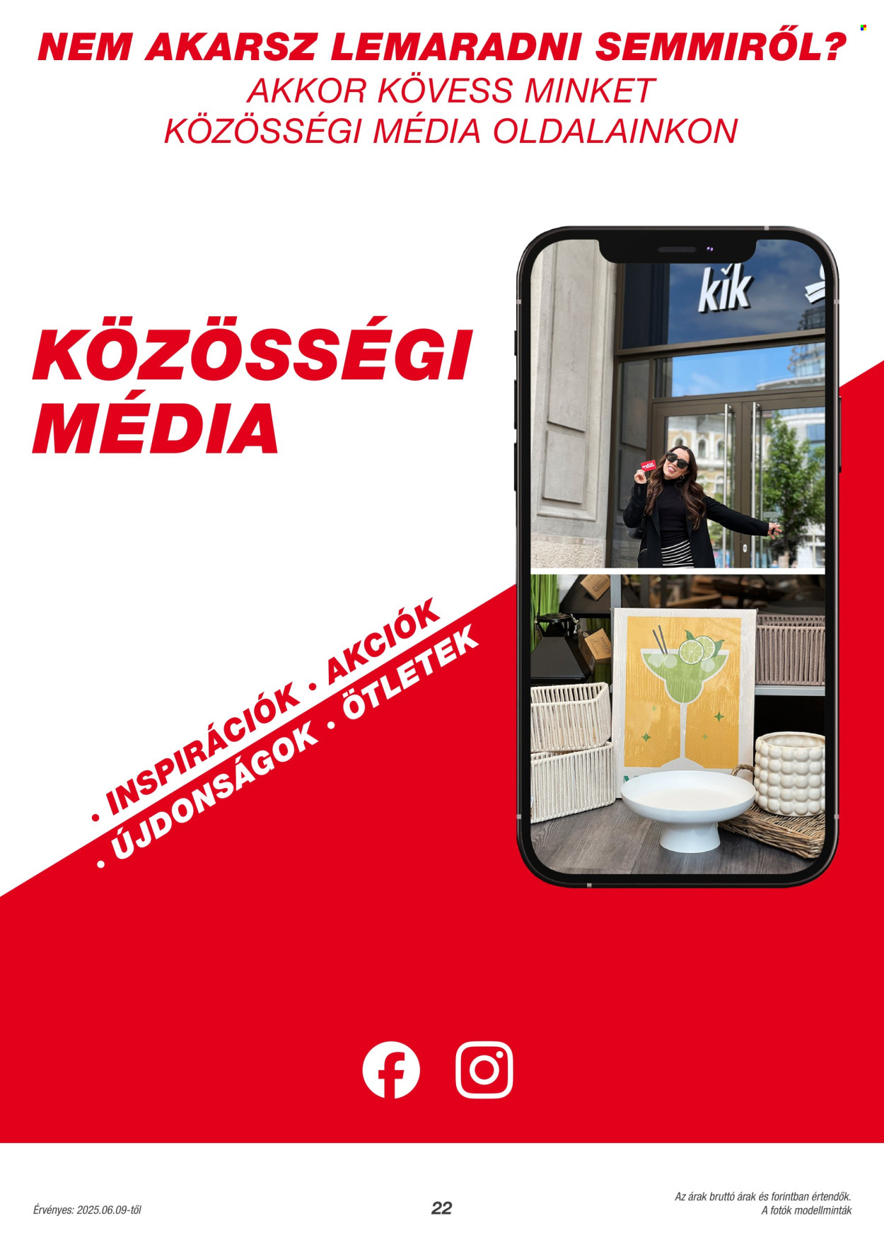 Kik akciós újságok. Oldal 22