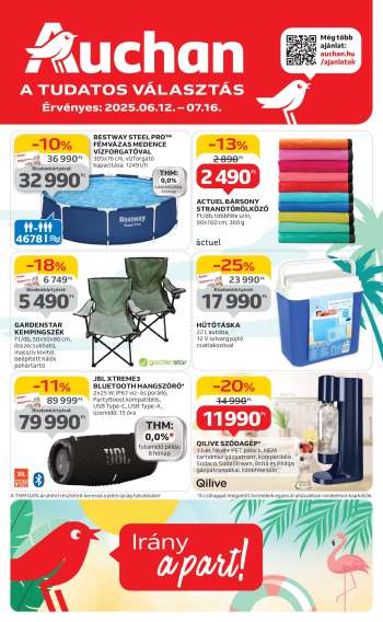 Újság Auchan - 2025.06.12 - 2025.07.16.