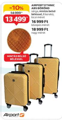 AIRPORT ETHNIC ABS BŐRÖND