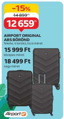 AIRPORT ORIGINAL ABS BŐRÖND