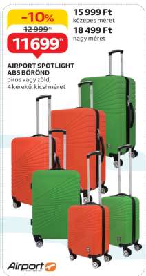 AIRPORT SPOTLIGHT ABS BŐRÖND