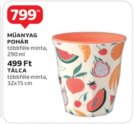 Műanyag pohár