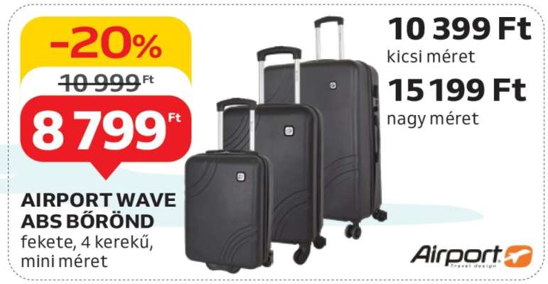 AIRPORT WAVE ABS BŐRÖND